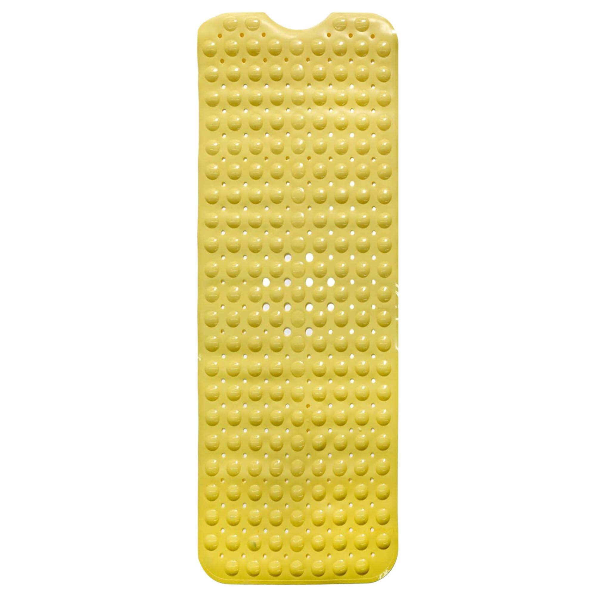 ENKOSI Bath Mat - Large Non Slip Bathtub &amp; Shower Mat - Extra Long 40 x 16 Inch Bathroom Mats for Tub Nonslip Anti Slip Bathmats (Yellow), 1 Pack