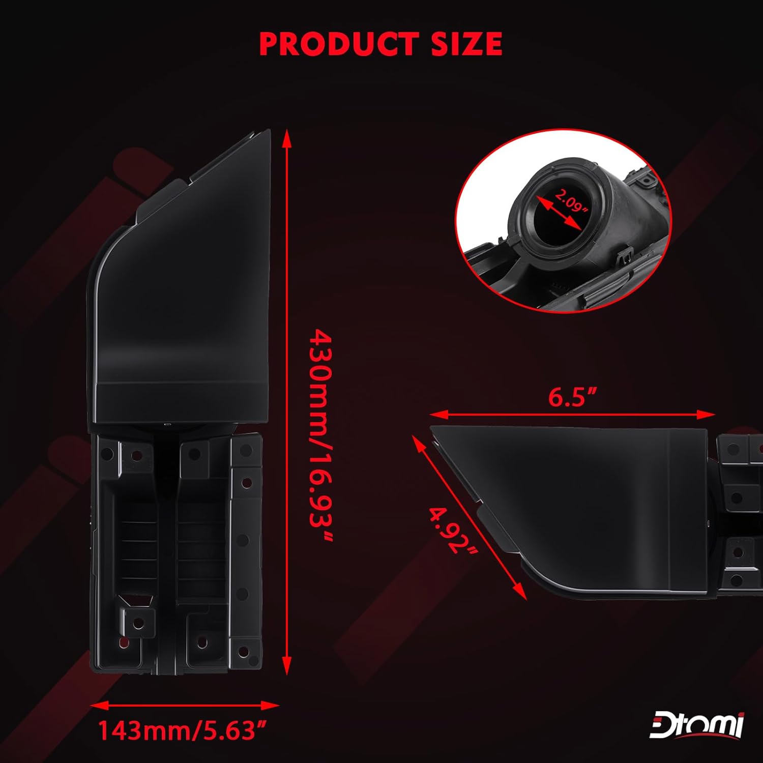 Transit Fuel Door, Transit Gas Door Assembly w/Black Cover Compatible With Ford Vehicle 2015-2023 Transit Van 150 250 350 350HD Replaces# CK4Z-5427936-A, CK4Z-5427936-F Van Fuel Tank Filler Door Pipe