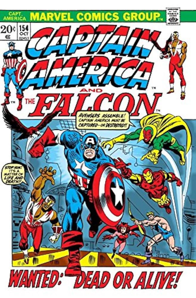 Amazon.com: Captain America (1968-1996) #154 eBook