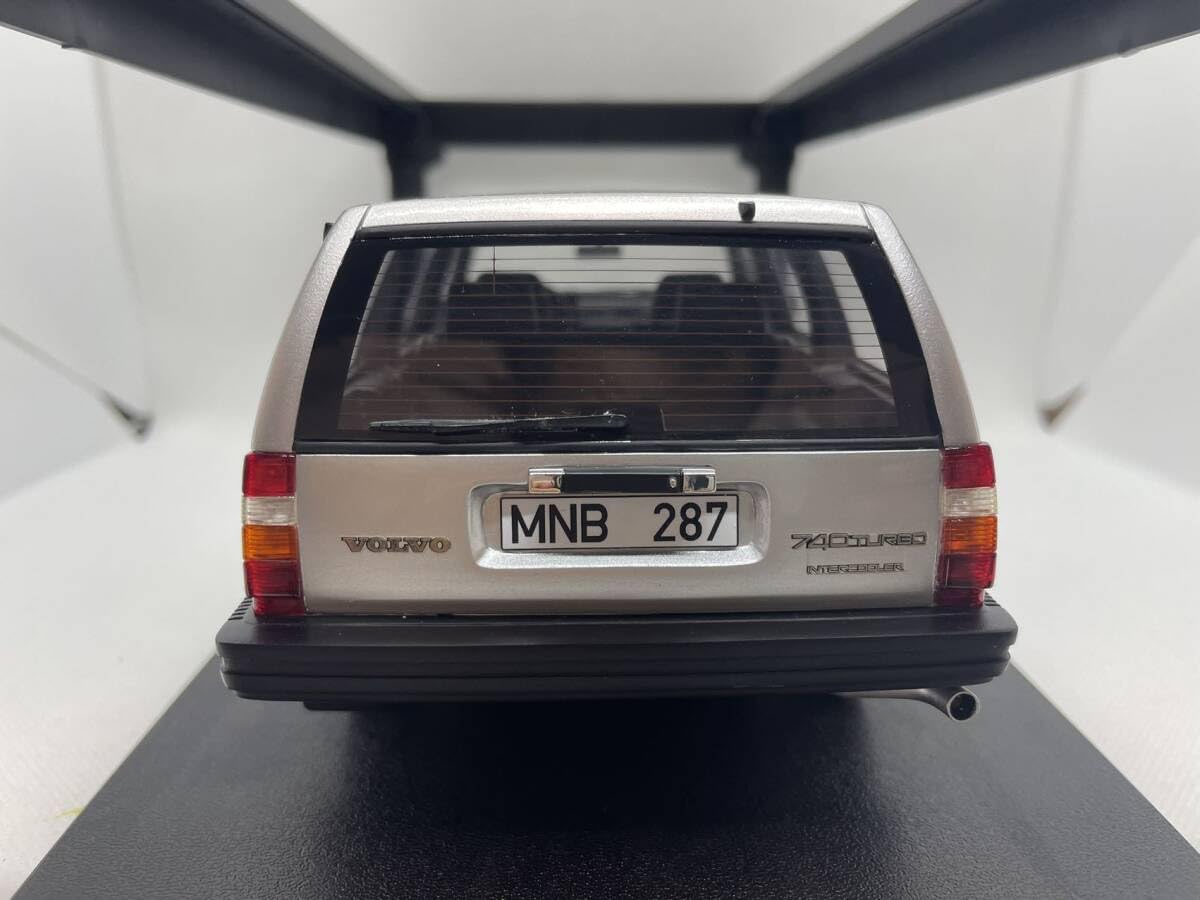 Amazon | Cult 1/18 ボルボ VOLVO 740 Turbo Estate 1988 Silver