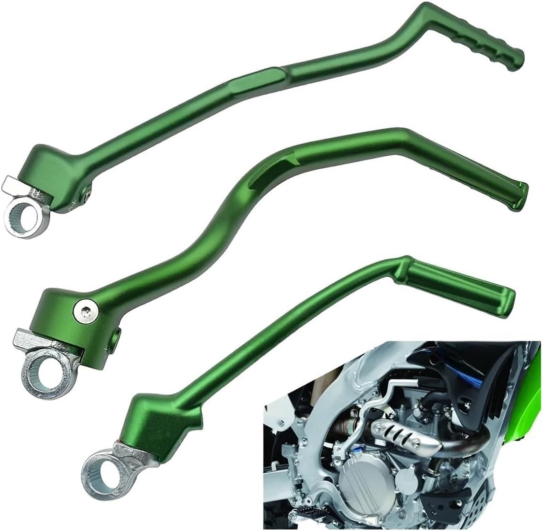 Motorcycle Start Lever Motorcycle CNC Forged Kick Start Starter Lever Pedal for KX250F KX450F KX 85 100 250F 450F KLX450R KX85 KX100 2001-2020