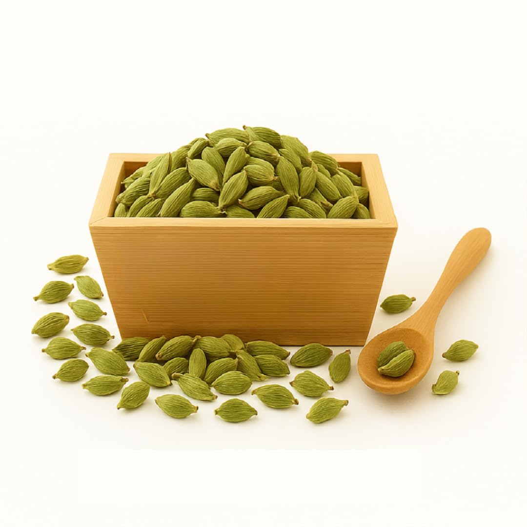 Cardamomo Grano 1000 gr - Cardamomo Semillas 100% Natural - Cardamomo verde 1 Kg