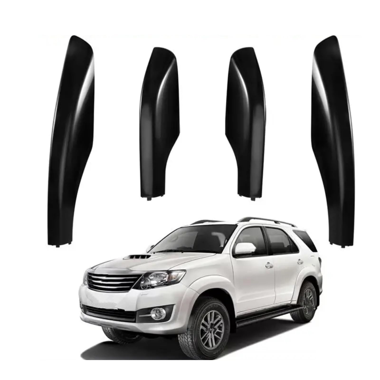 Tappi Chiusura Portapacchi Compatibile Con Toyota Per Fortuner 2004 2005 2006 2007 2008 2009 2010 2011 2012 2013 2014, Protezione Per Portapacchi Da Tetto Per Auto