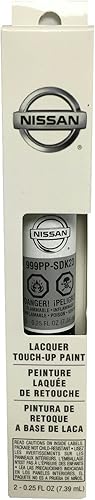 Nissan Touch Up, Aplicador de pintura, .5 onzas, 3 en 1 (K23 negro brillante)