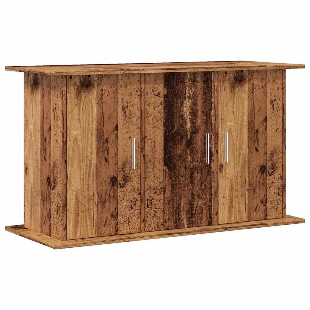 vidaXL Aquarium Stand Old Wood 101x41x58 cm Engineered Wood, fish tank cabinet, aquarium cabinet, fish tank unit, fish tank stand, stand for aquarium