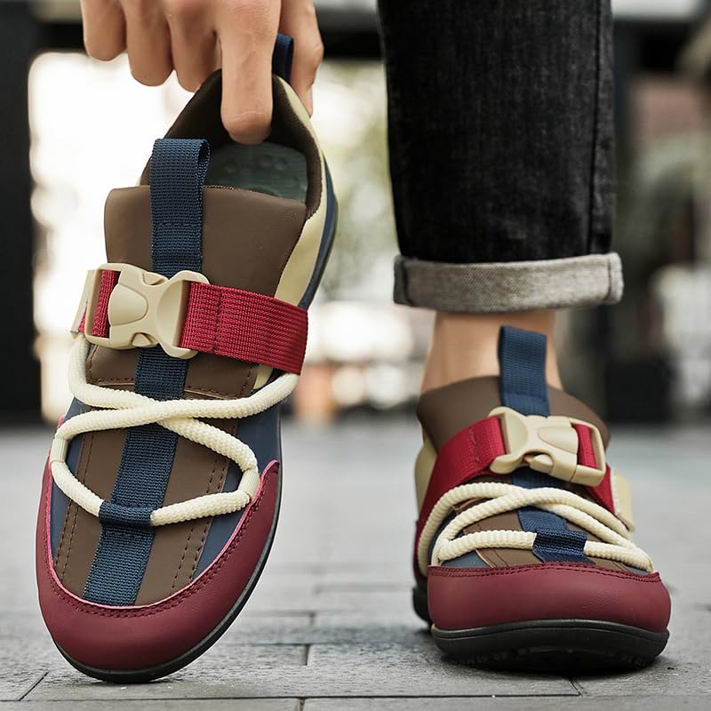 Men's Sneakers Casual Sports Shoes Comfy Non Slip Casual Soft Sole Shoes for Men's Outdoor Activities, Business Travel, Four-Season Footwear2