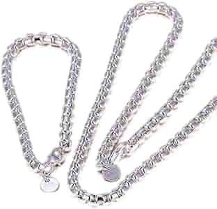 70's vintage silver925 necklace＆bracelet Star Vintage 1950s Jewelry Mid-Century Diamante Necklace and