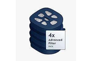 LARQ Pitcher Filter 4-pack: Blue Air Purifier and Water Filter Essentials