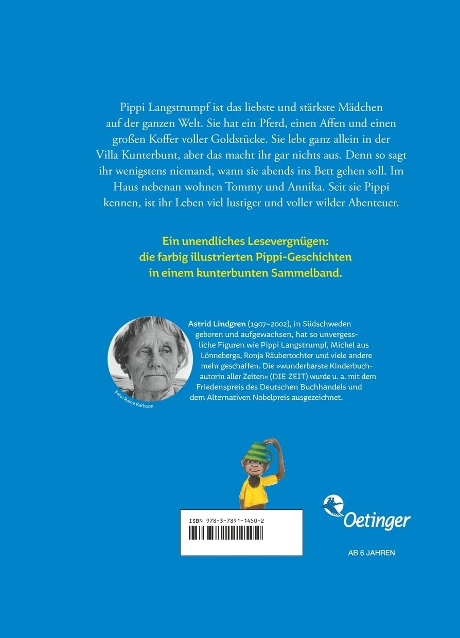 Pippi Langstrumpf. Alle Abenteuer in einem Band: Alle drei farbig illustrierten Pippi-Geschichten von Astrid Lindgren in einem Buch