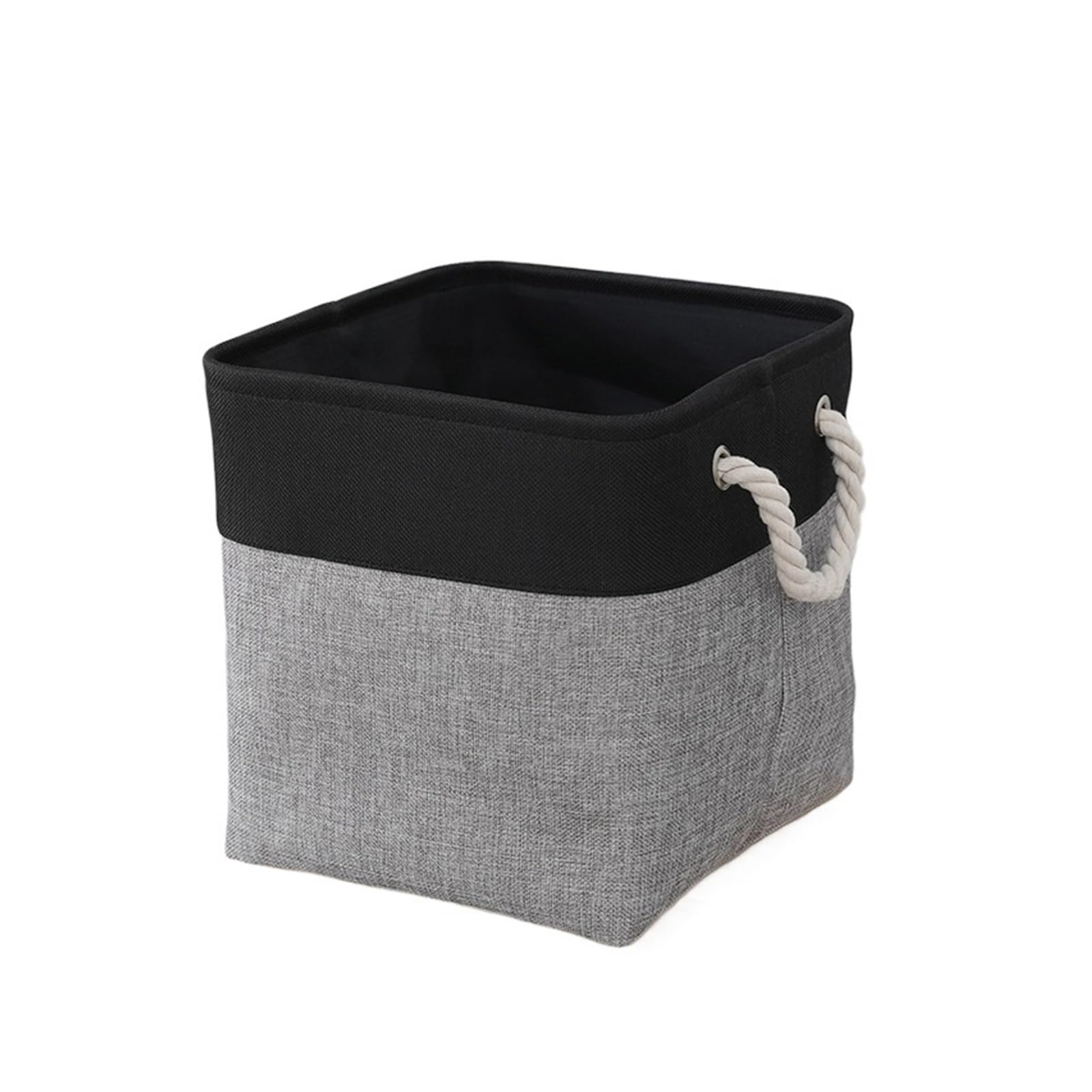 MRKU Boîte de Rangement pour sous-vêtements et Chaussettes, Organiseur de Soutiens-Gorge, paniers Flexibles, Articles ménagers, Panier de tri, Panier Pliable en Lin pour Jouets de bébé