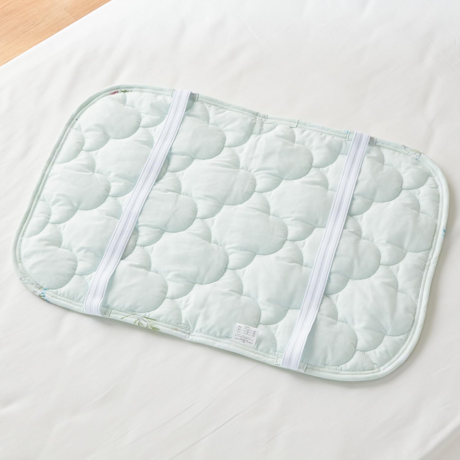 大津毛織 やわらか・爽やか 綿混リップル 枕パッド 2枚組