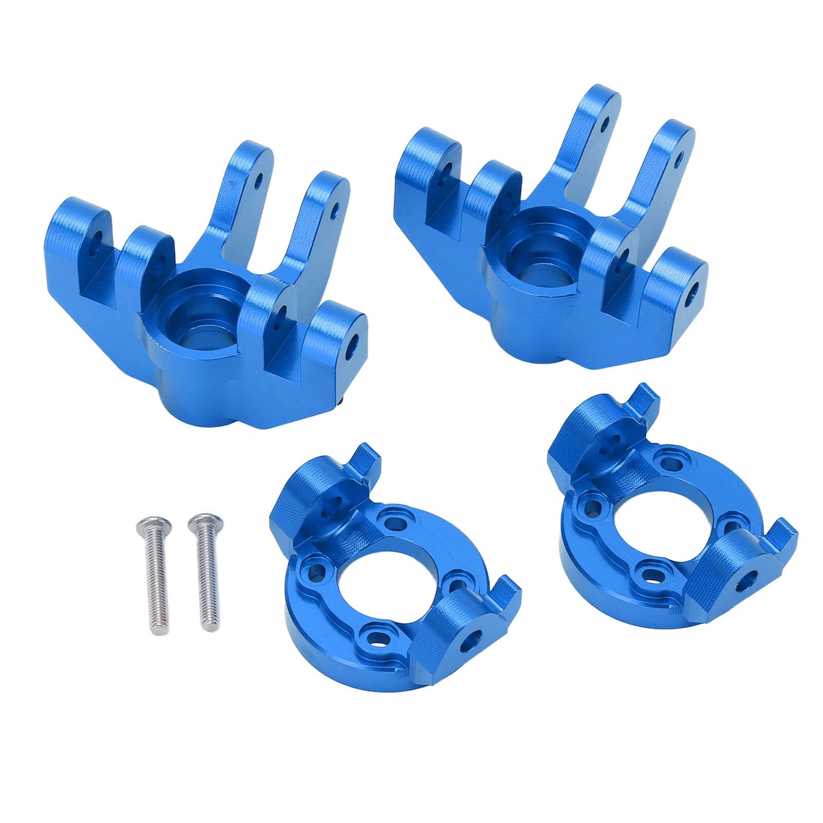 Tasse de direction avant en alliage d'aluminium, avec Base de direction avant pour camion LOSI LMT 1/8 (Bleue)