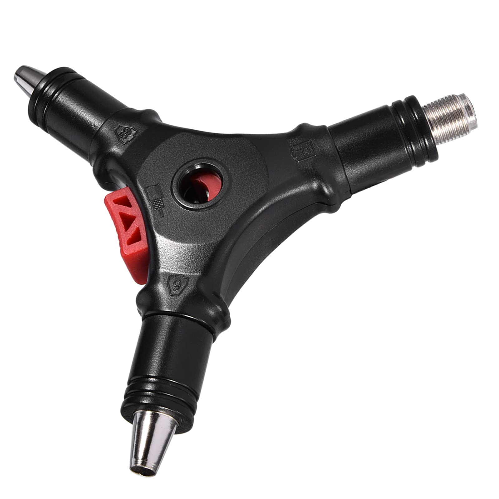 Generic RG59 -Kabelstripper, RG6 -Kabel Stripper 4 in 1 F Anschluss 3 in 1 F Stecker Koaxial Komprimierungstool Für RG59 RG6 Für Video, TV,