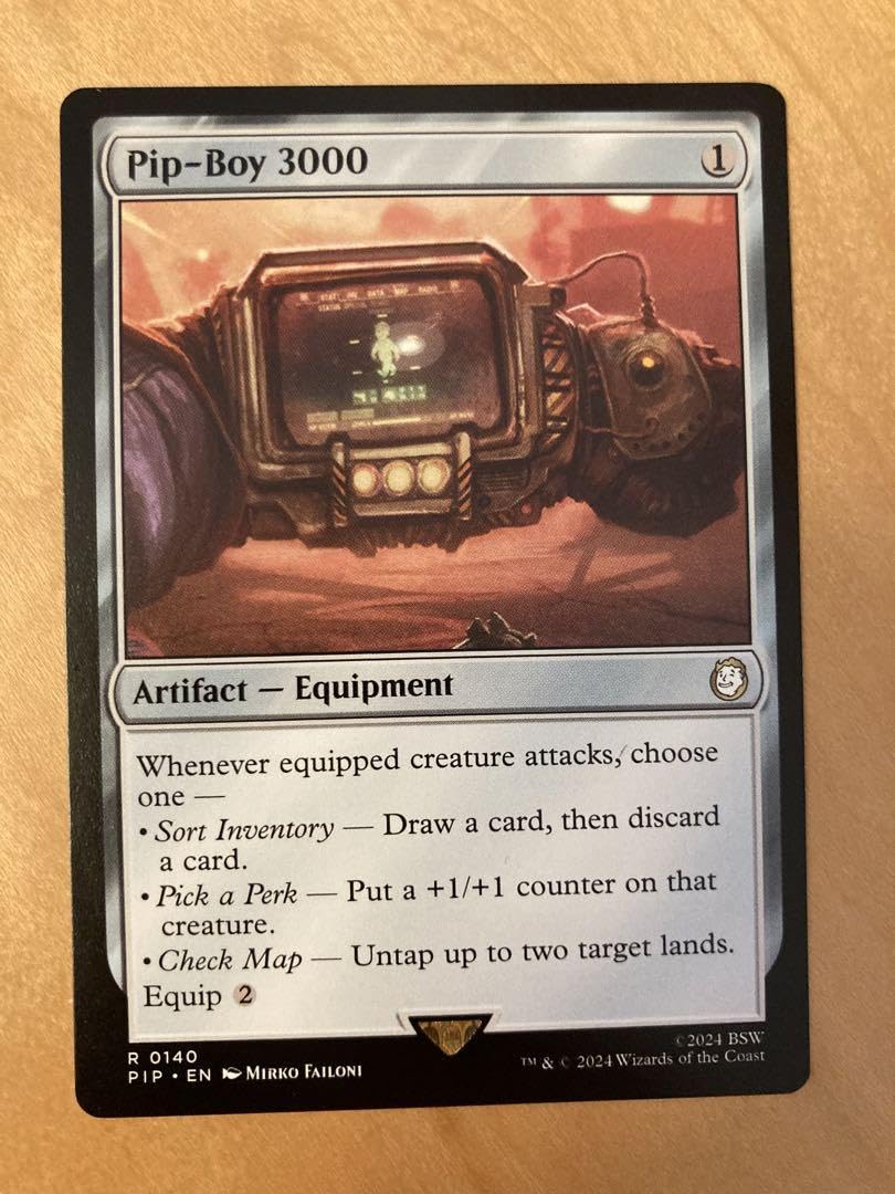 Amazon.co.jp: PIP Fallout ピップボーイ3000PipBoy 3000 英語1枚 DKZ
