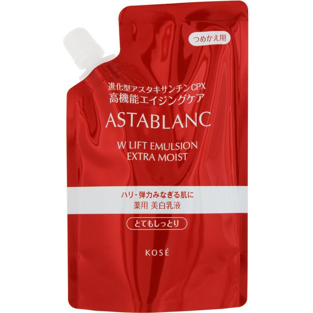 アスタブランWリフトエマルジョン　しっとりタイプつめかえ用✖3 Amazon | [医薬部外品] ASTABLANC(アスタブラン) Wリフト エマルジョン