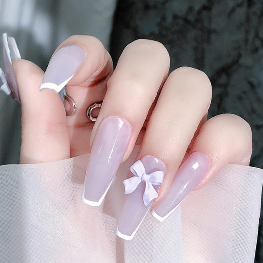 Amazon.co.jp: HappyHome ネイルパーツ リボン 3Dネイルパーツ