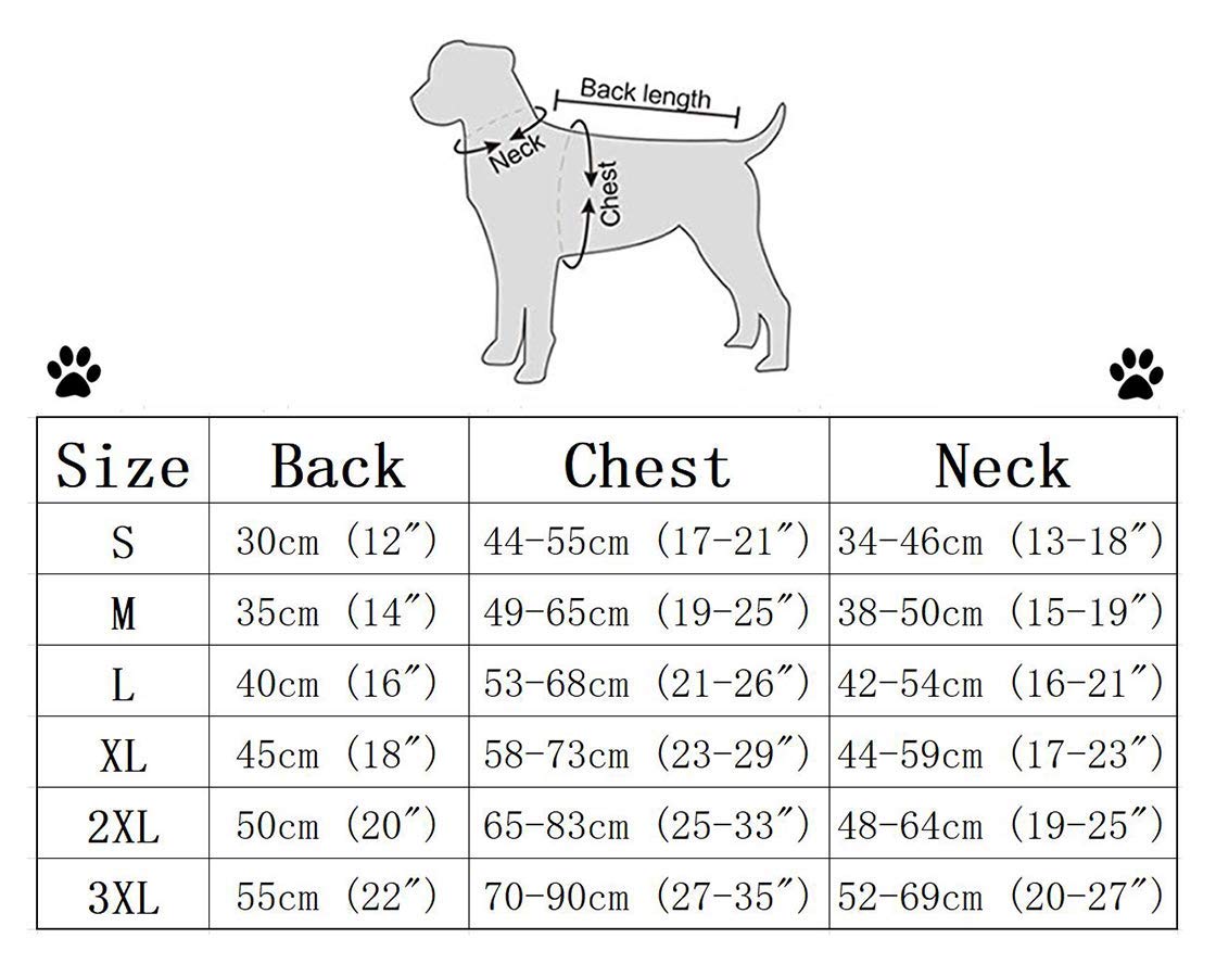Cappotto invernale per cani con gamba 1/2,con Fodera in pile e antivento collo alto, impermeabile, riflettenti, quattro gambe Felpa per per cuccioli cane piccolo e medio-Rosso-3XL