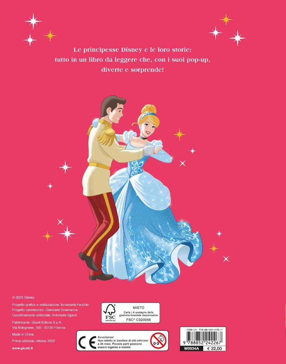 Principesse Disney. Libro pop-up. Ediz. a colori