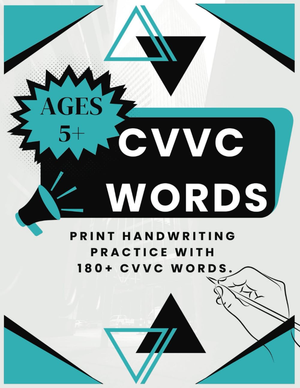 180+ CVVC Words Print Handwriting Workbook: A Comprehensive Guide to Spelling, Writing, and Phonics Mastery. (Phonics Corner - Read, Write and Spell Phonics Word Faamilies)