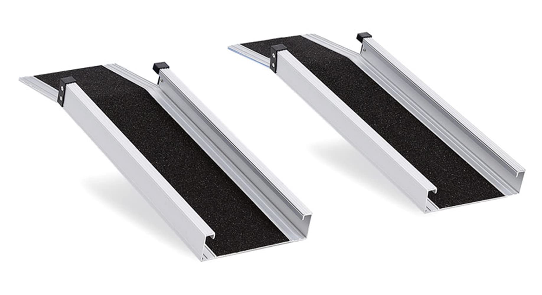 Zwei tragbare Rampen, Gestell aus Aluminium bis zu 272 kg (feste Länge 61 cm)