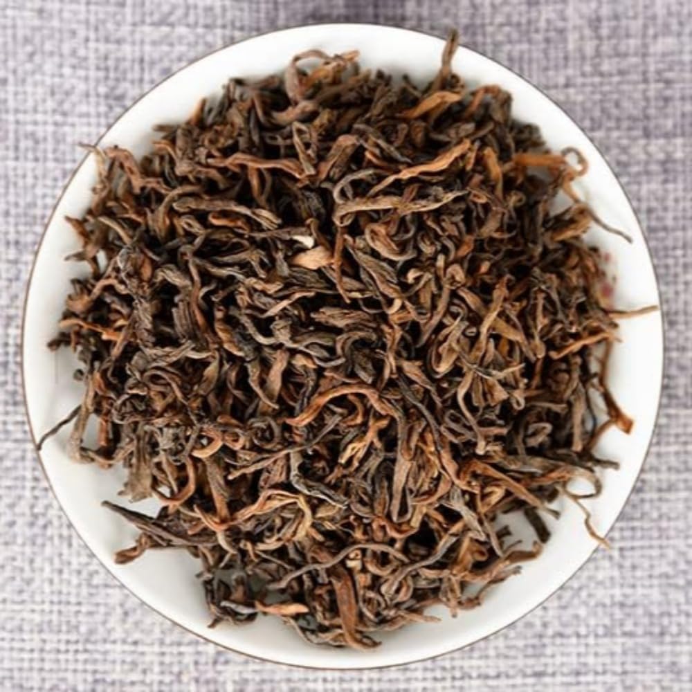 Herbaciany Król Dojrzała Herbata Pu 'er -Herbata Sypana, Łagodny Z Dziesięcioletnim Zapachem 250g / 8,82 Uncji