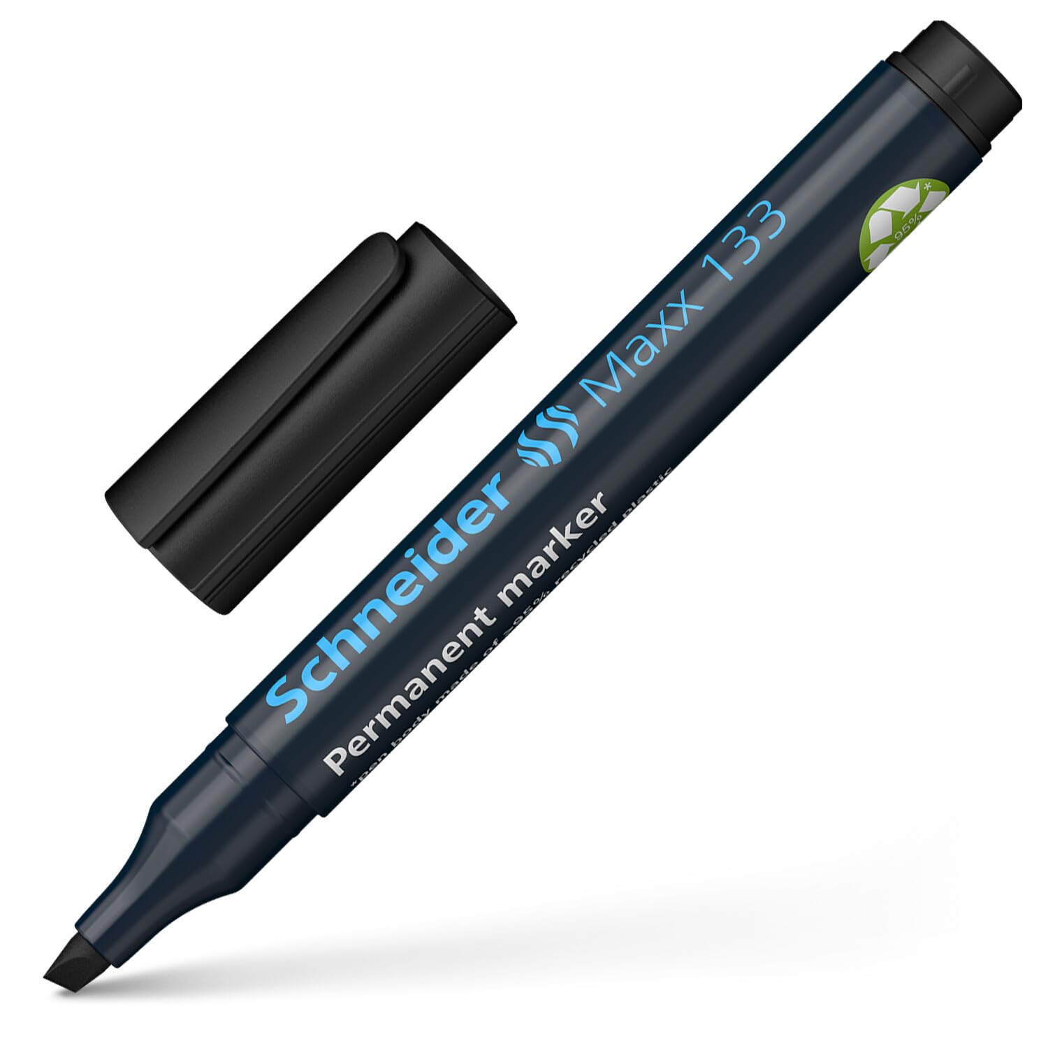 Schneider Pennarello Indelebile Maxx 133 Ricaricabile 1+4 mm Nero
