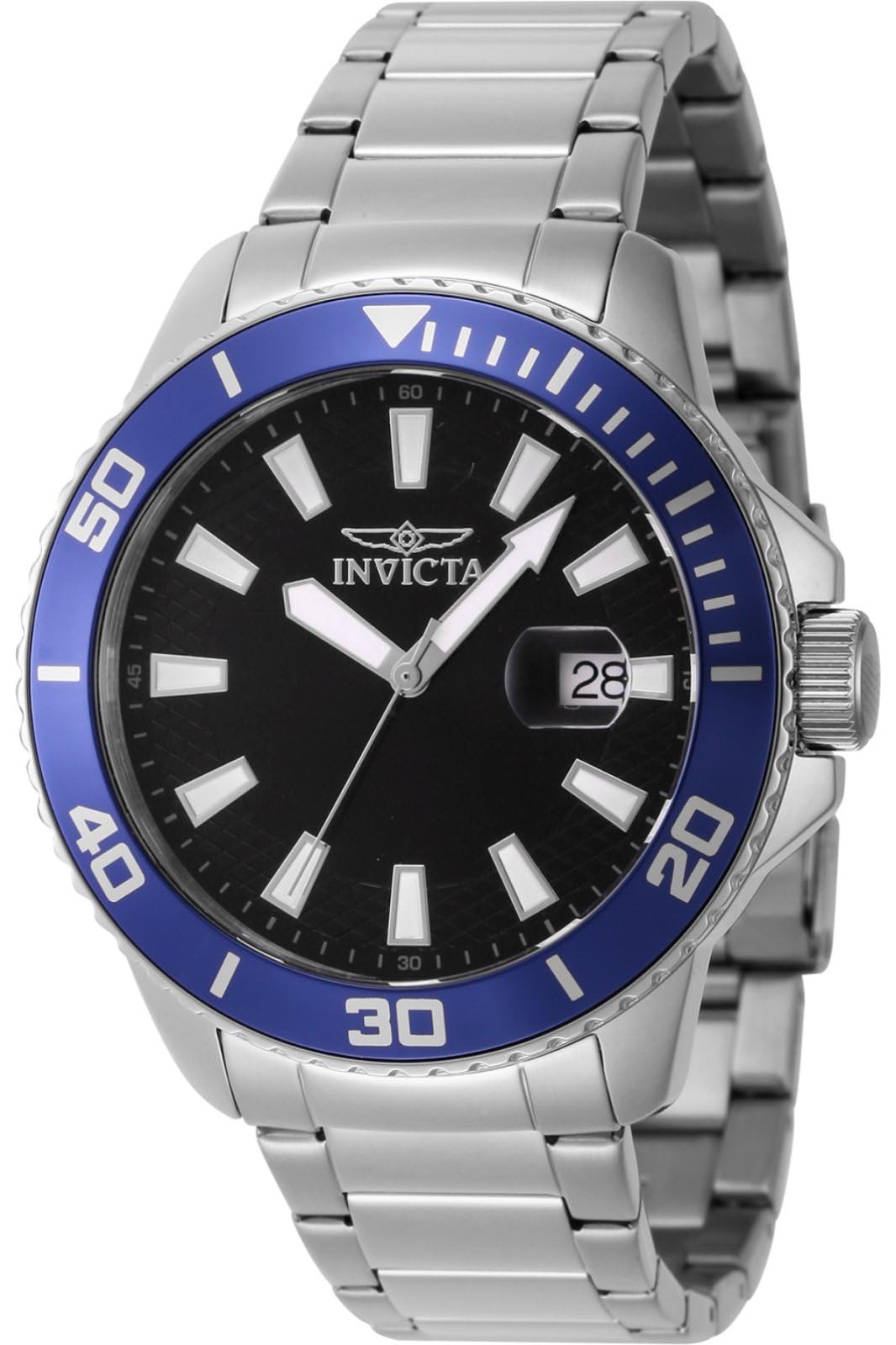 Invicta Analog Black Dial Mens Stainless Steel Watch-46064 (B0CMGGB7DM) Amazon Price History, Amazon Price Tracker