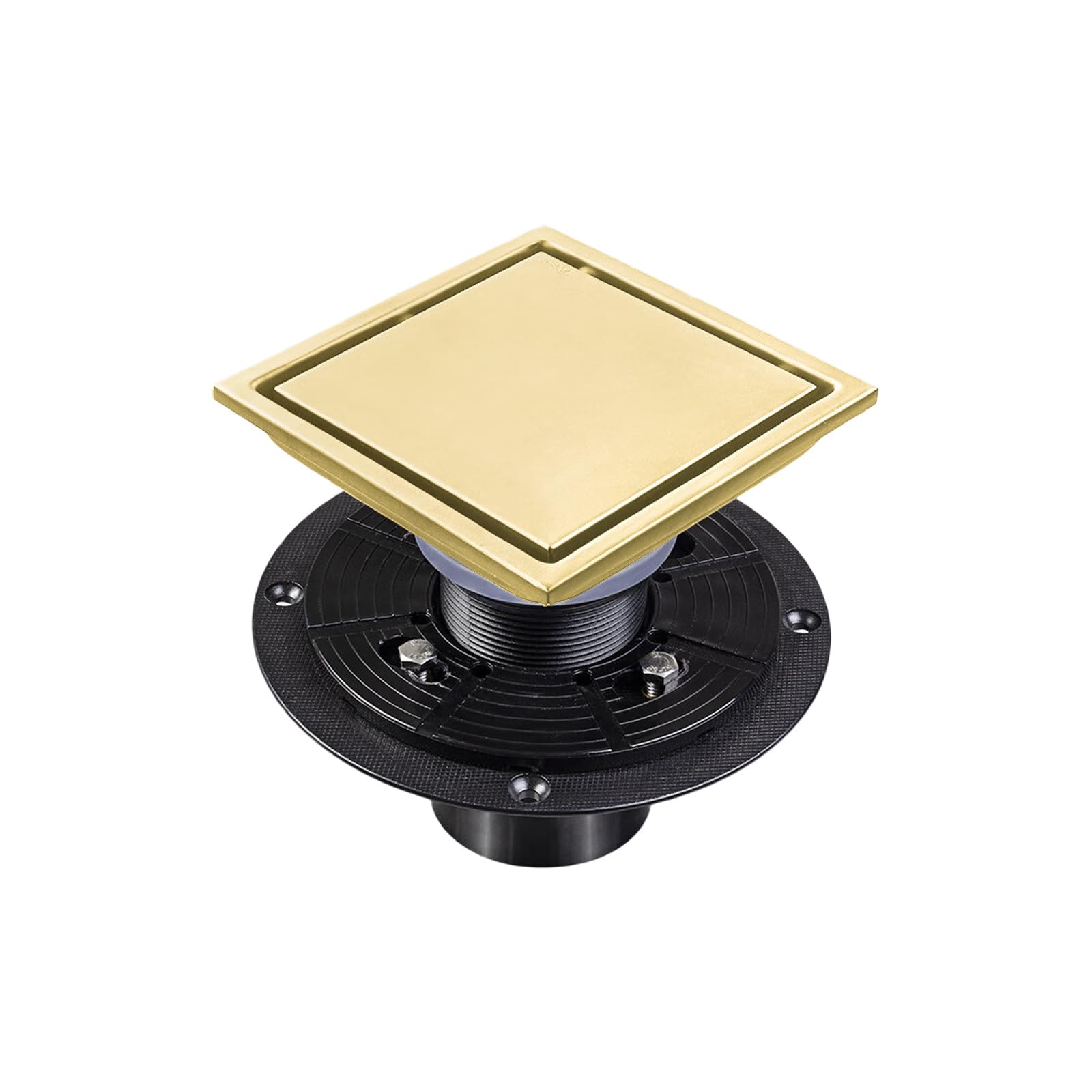Bonde de douche carrée anti-odeur pour éliminer les blocages de drain