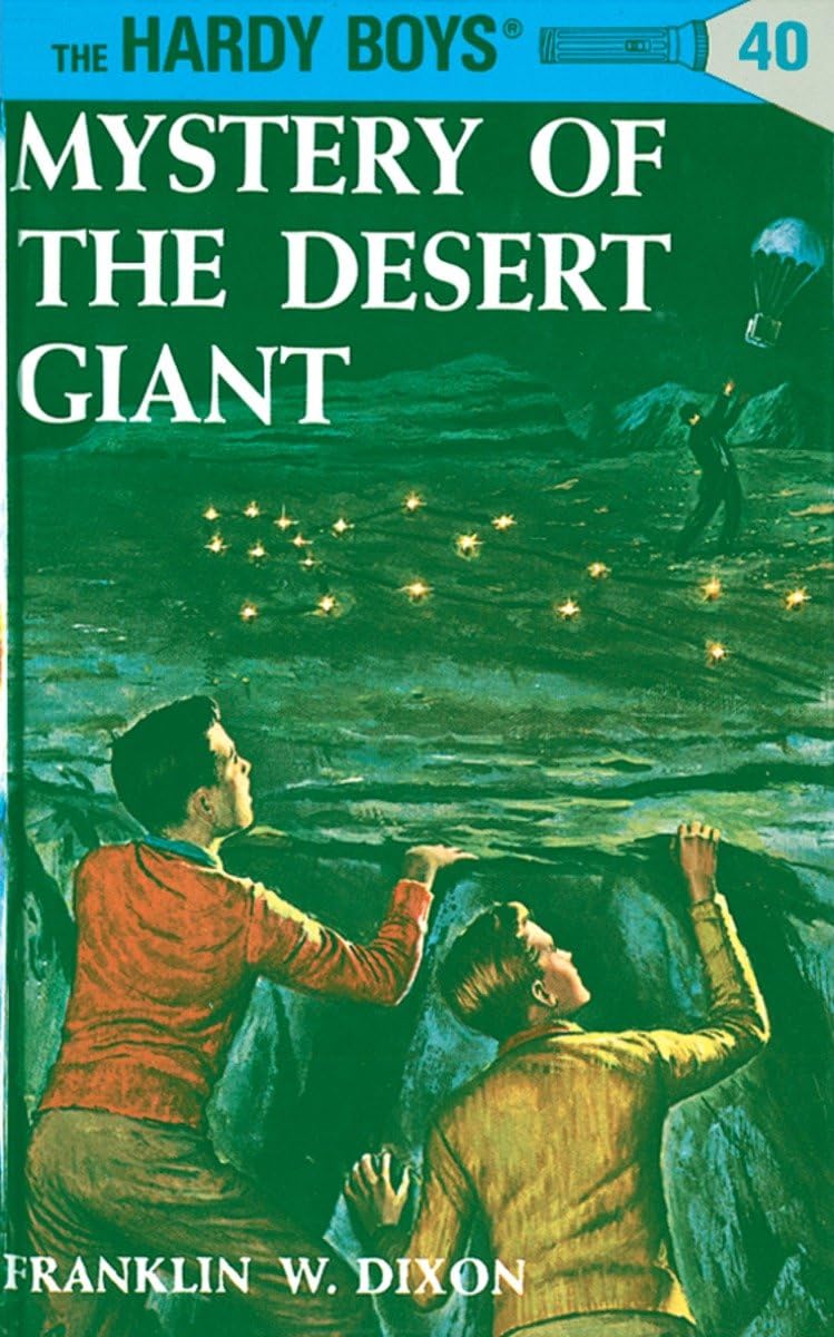 Cover of The Mystery of the Desert Giant (Hardy Boys, Book 40)