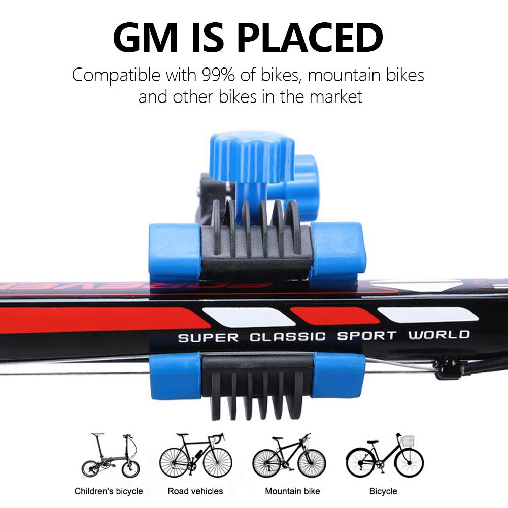 Bici Parete Gancio Supporto da Parete per Bici Portabicicletta per Riparazione Meccanica Manutenzione con Morsetto Regolabile Pieghevole