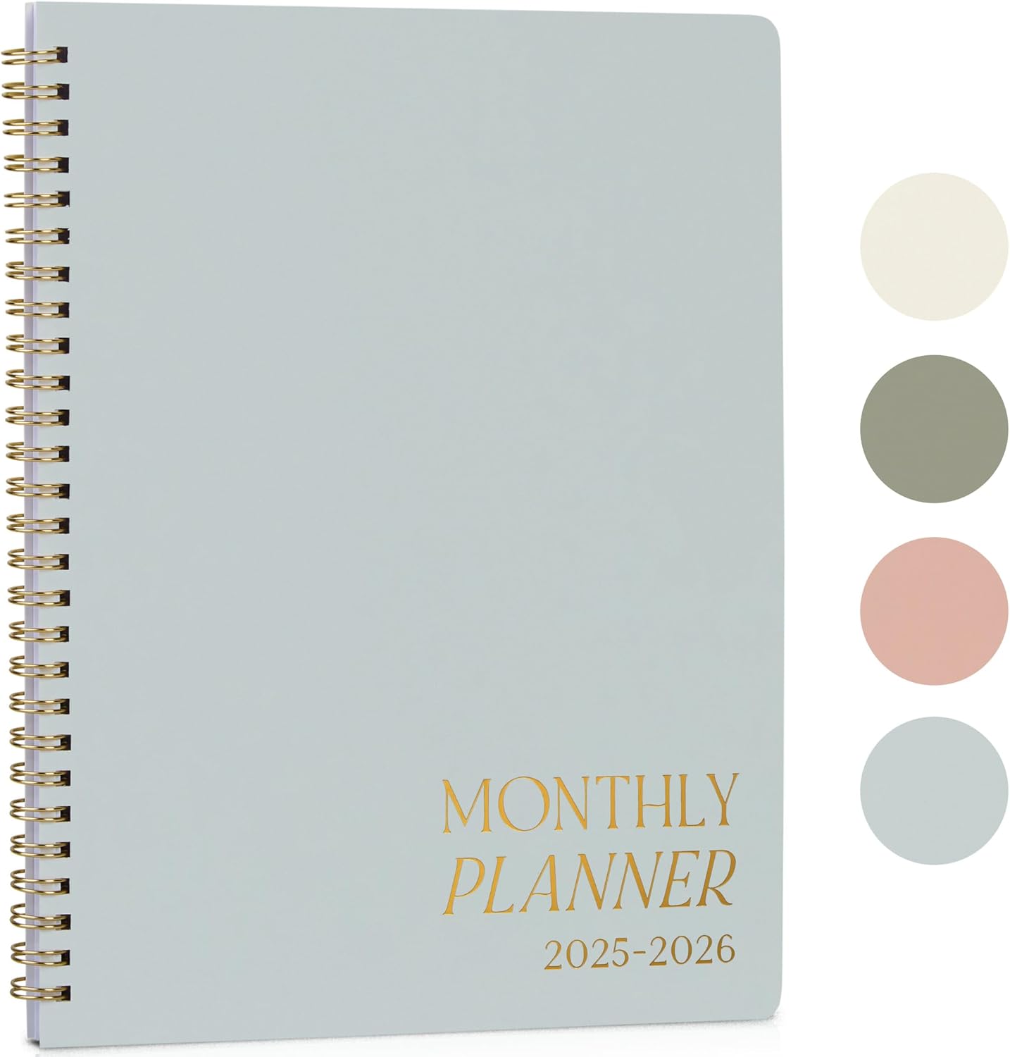 Beautiful 2025-2026 Monthly Planner and Calendar Book – To Do List Notebook That Easily Organizes Your Tasks to Boost Productivity – Runs From January 2025 Until December 2026