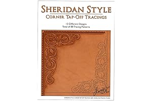 Sheridan Style Corner Tap-Off Tracings: 88 Essential Leather Tooling Patterns