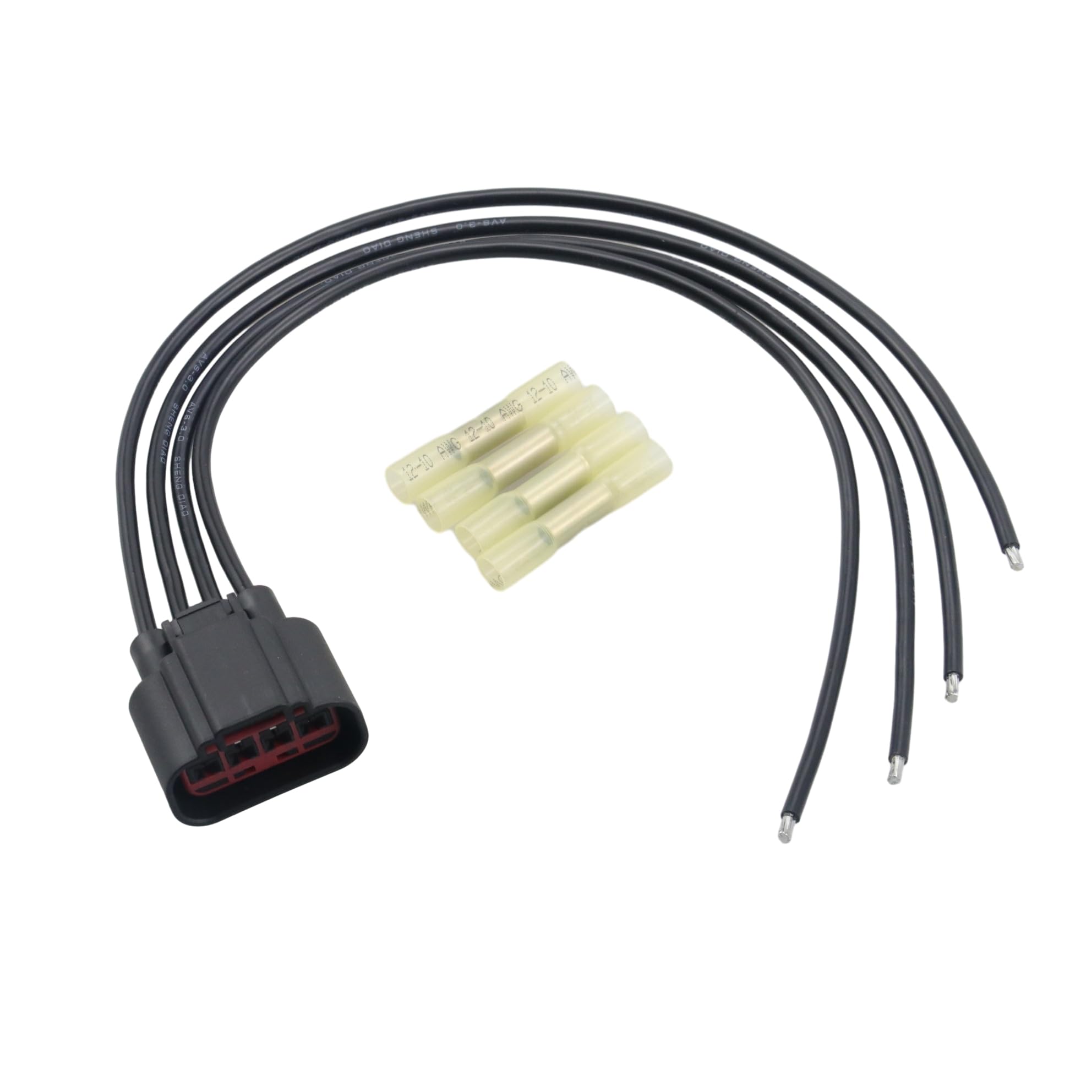 HVAC Blower Motor Resistor Connector Plug Wiring Harness Pigtail