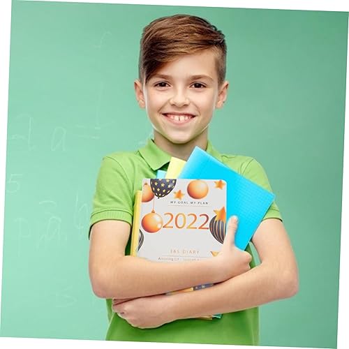 Miniatura 6 de NOLITOY 3 unidades 2022 Agenda Book Cuaderno de negocios, mini cuaderno de bolsillo de bolsillo, cuaderno de notas diario, planificador anual 2022,