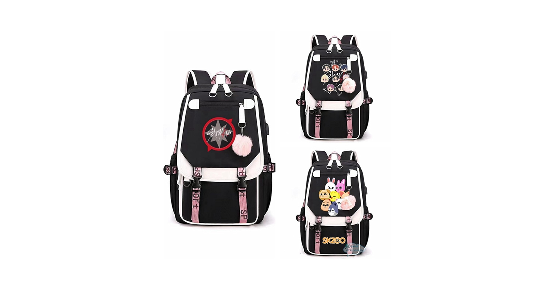 Amazon.co.jp: ストレイキッズ リュック バックパック Stray