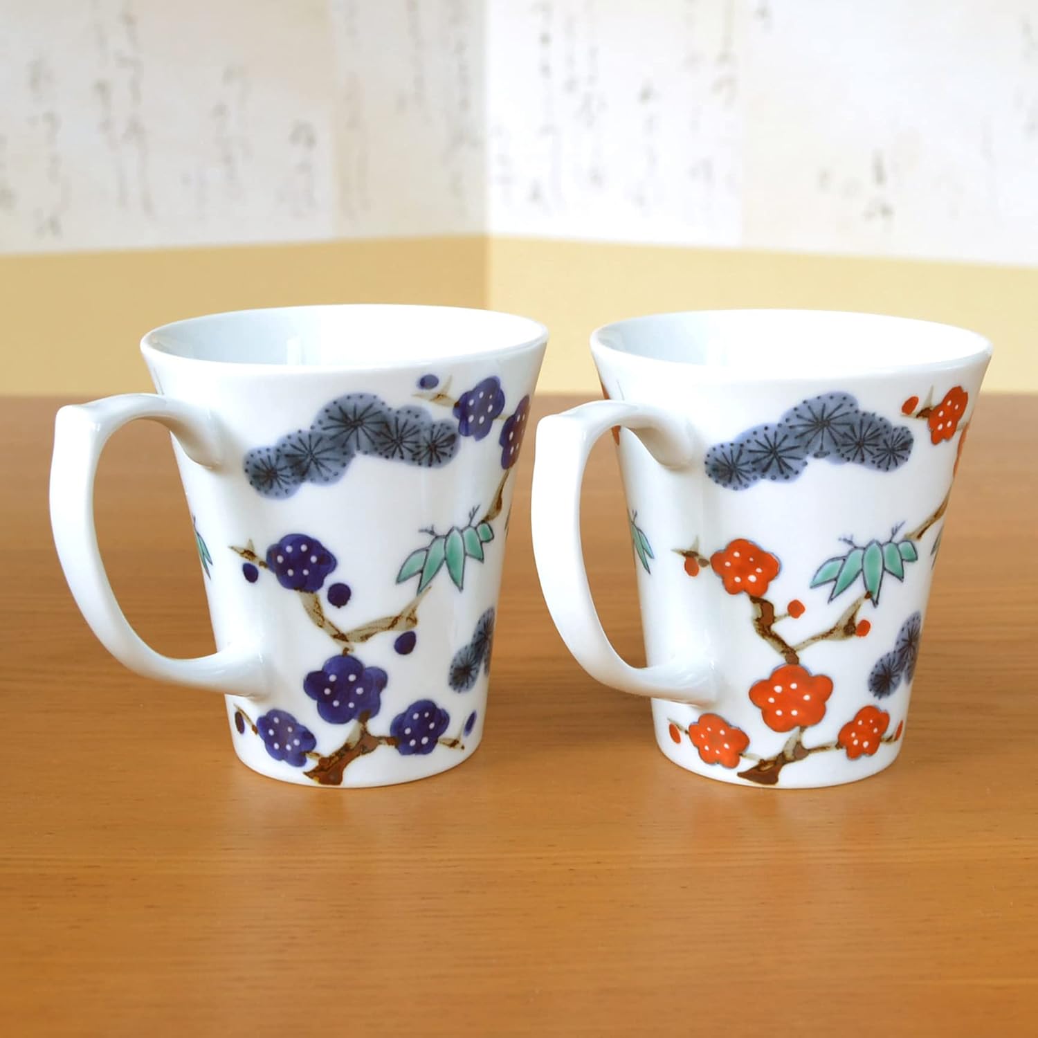 JAL ANA 宮島御砂焼ペアマグカップ 限定・レア・非売品】 JAL ANA 宮島