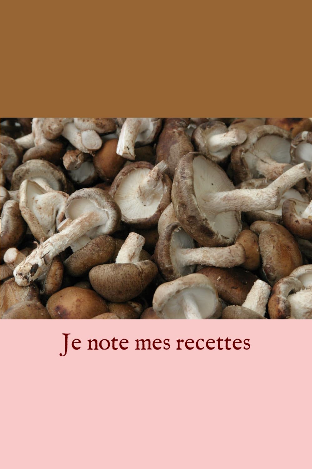 Je note mes recettes