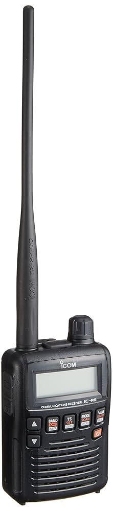 ICOM IC-R6 受信機 AM/FM/WFM Icom IC-R6 Wideband Receiver GigaParts.com