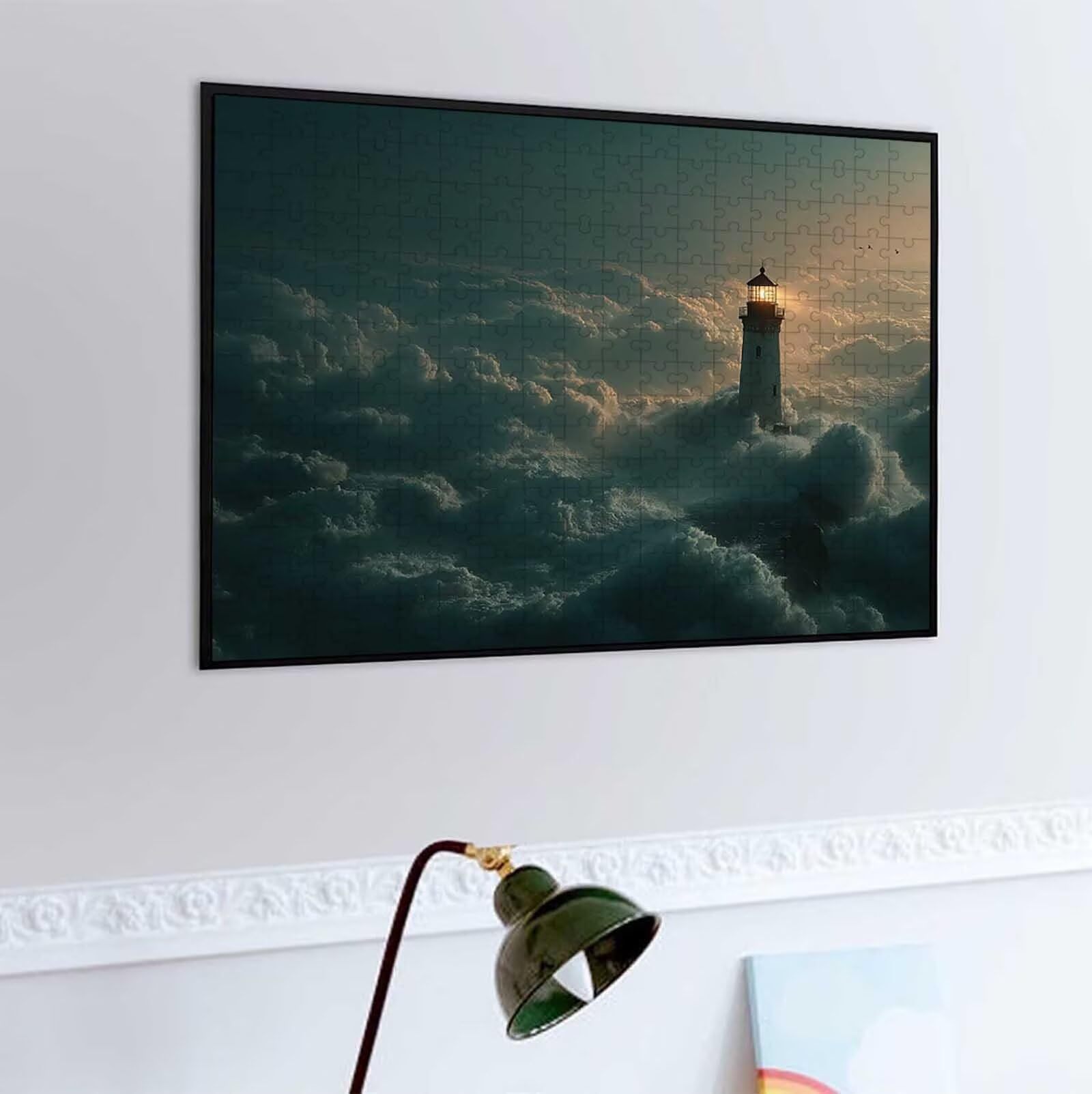 2000 Pezzi di Puzzle, blu Barca 2000 Pezzi di Puzzle per Adulti, Regalo Anniversario, Regalo Natale, Decorazione Della Casa, Prevenzione Della Degenerazione Cerebrale Negli Anziani PjY1040 5-1
