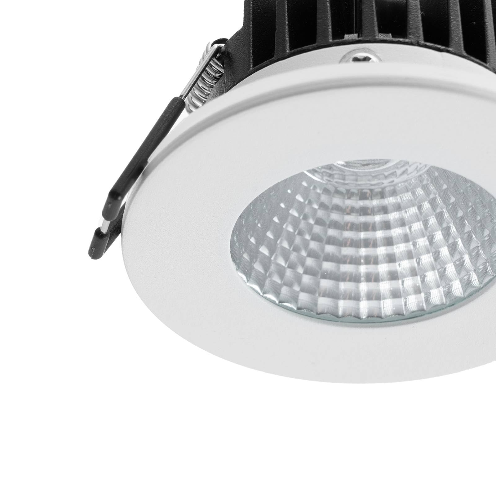 Arcchio LED Spot encastrable Lirin à intensité variable (Moderne) en Blanc Aluminium e. a. pour Salon & Salle manger (1 lampe,à), HT lampe