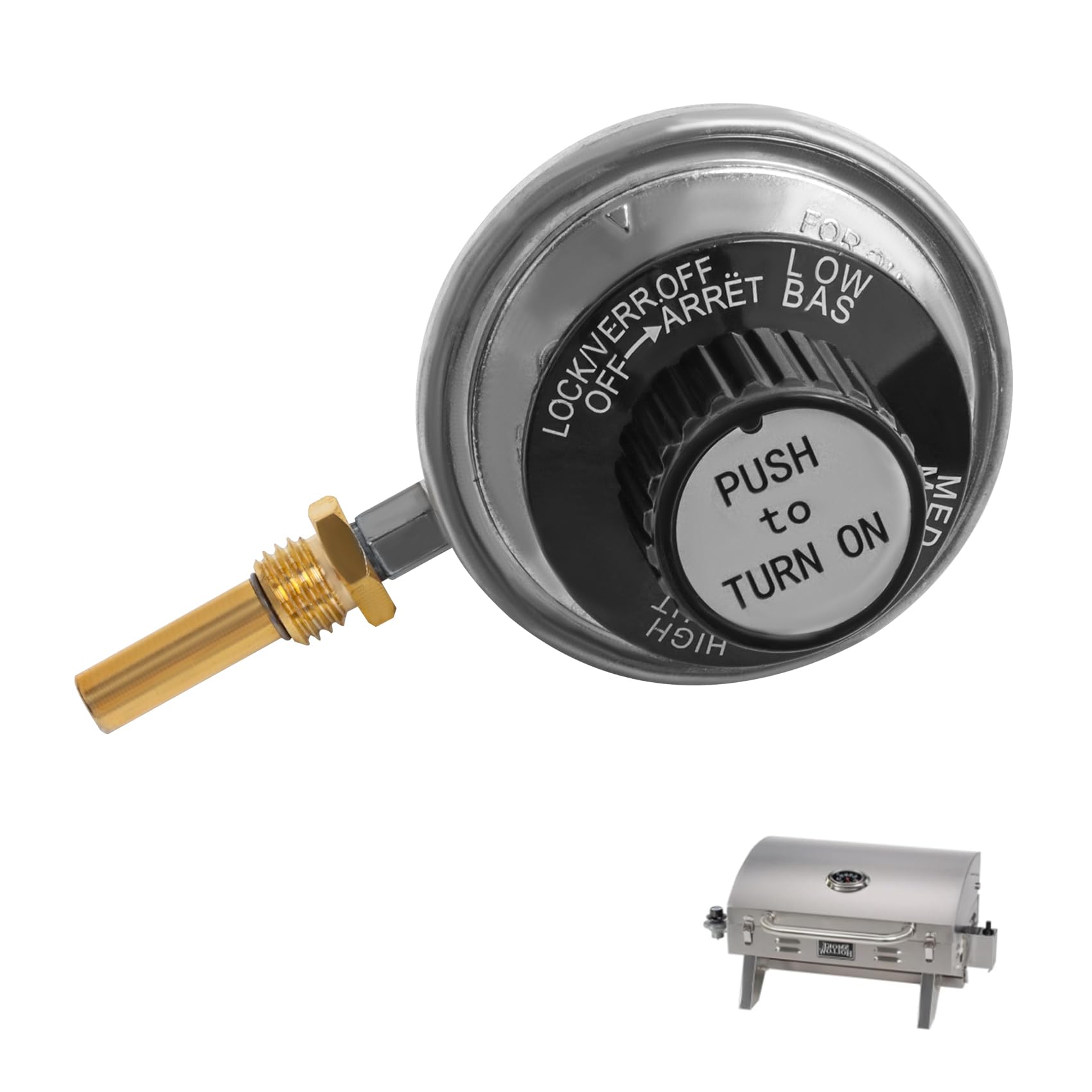 Valve de régulation pour Masterbuilt MB20030819 grille de cuisson gaz