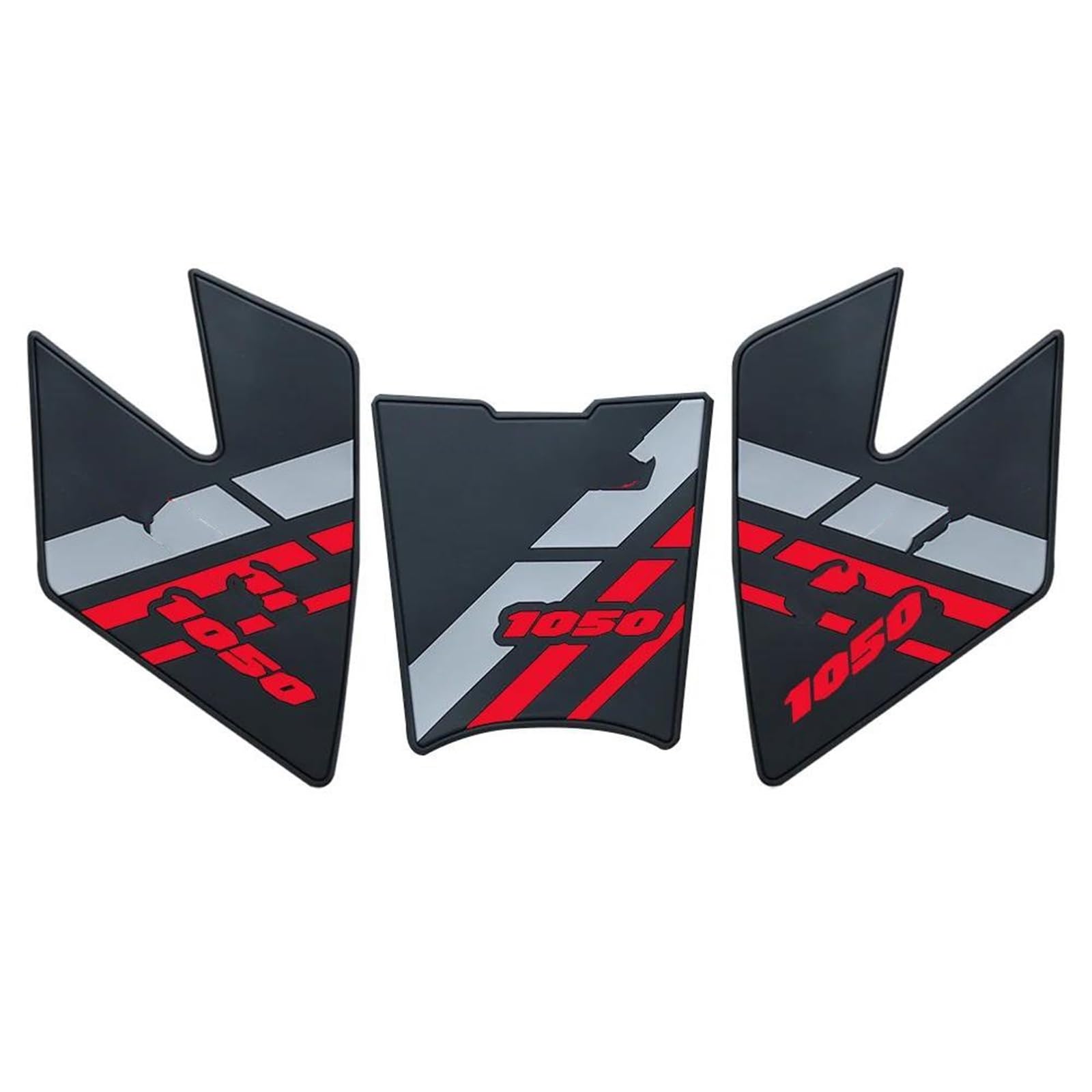 Motorcycle Anti-Slip Side Fuel Tank Stickers Waterproof Pads Stickers for Suzuki for V-Strom 1050 XT DL1050 DL1050XT(Style 1)