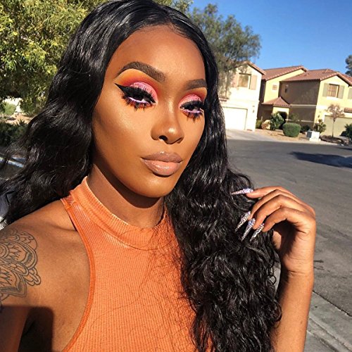 UNice Hair Kysiss Series Brazilian Natural Wave 3 Bundles Weave with 4X4 Free Part Lace Closure 100% Unprocessed Virgin Human Hair Extensions Natural Color (16 18 18 & Closure 14)