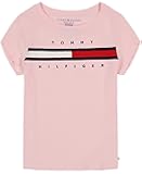 Girls' Short Sleeve Flag Logo T-Shirt