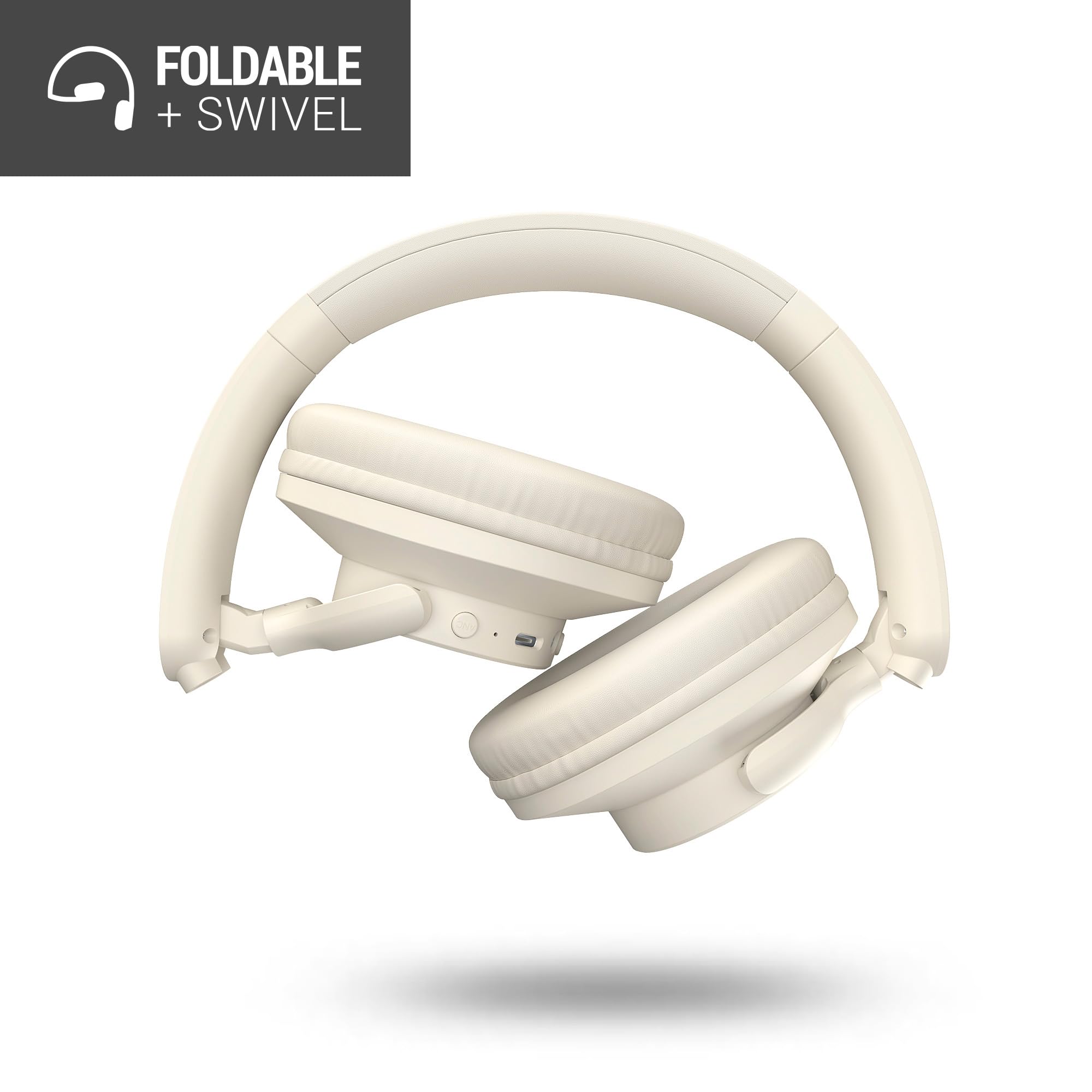 Energy Sistem RadioPlay Cuffie Bluetooth (plastica riciclata GRS, Bluetooth 5.4, 20 ore di batteria, archetto regolabile, design pieghevole, radio FM, micro SD MP3 Player, assistente vocale)