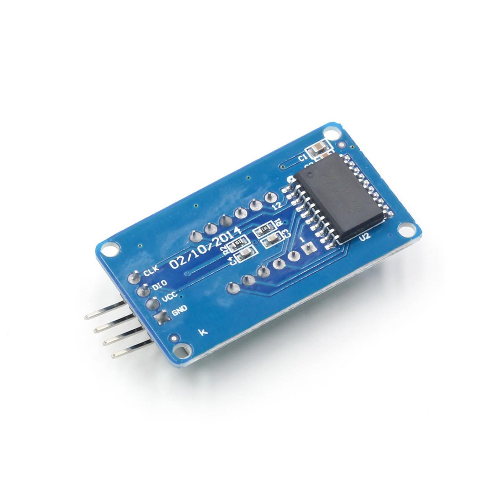 Produktbild von 4-stelliges 7-Segment-LED-Modul 0,36 Zoll – Rot, Mit TM1637 Treiber, Für Arduino, 3,3–5,5 V, Inkl. Doppelpunkt