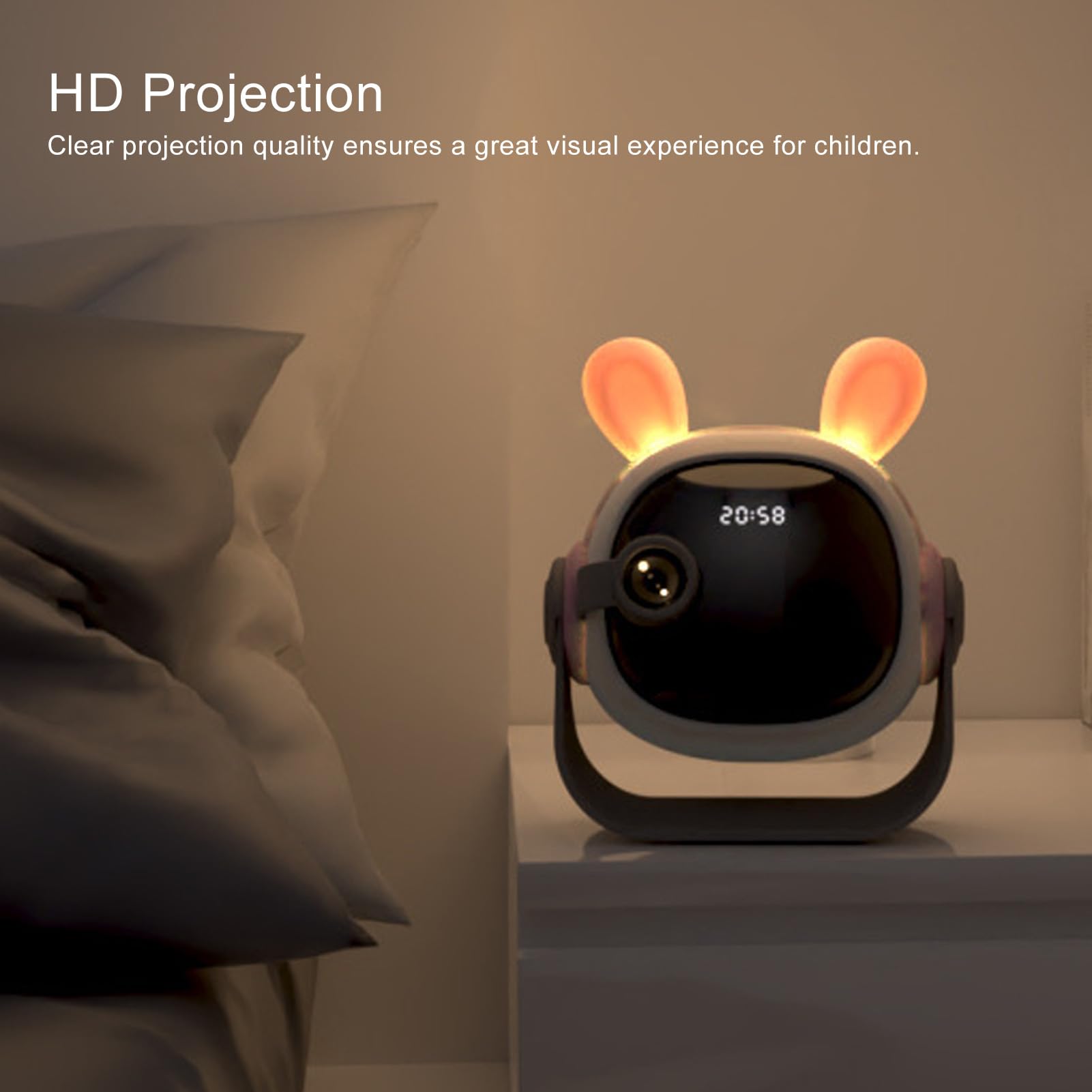Projecteur, Projecteur D'étoiles, Lumière Galaxie pour Chambre à Coucher avec 15 Films, Haut-parleur, Chargement USB pour Enfants et Adultes