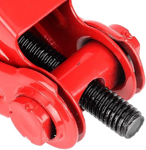 Miniatura 6 de Aramox Scissor Jack, Coche Automotriz Scissor Jack Emergencia Crank Stand Tool Rojo