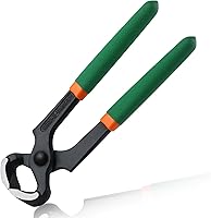 Vista 5 de Alicates de corte de extremo de 6 pulgadas, alicates para extractor de uñas, alicates de carpintero con asas de PVC, alicates para quitar uñas