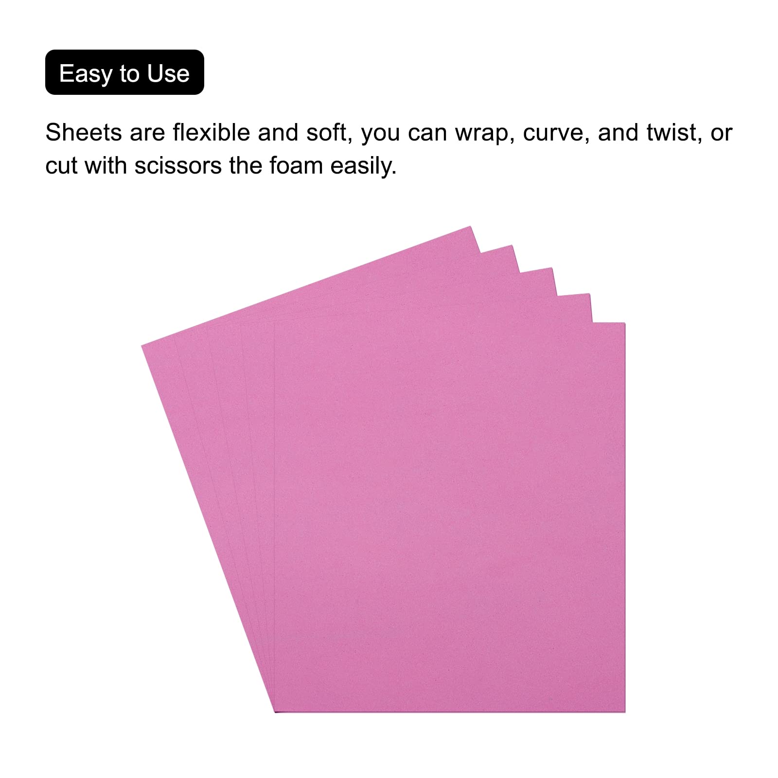 Feuille De Mousse EVA Rouge 40 × 60 Cm | Loisirs Créatifs - 5